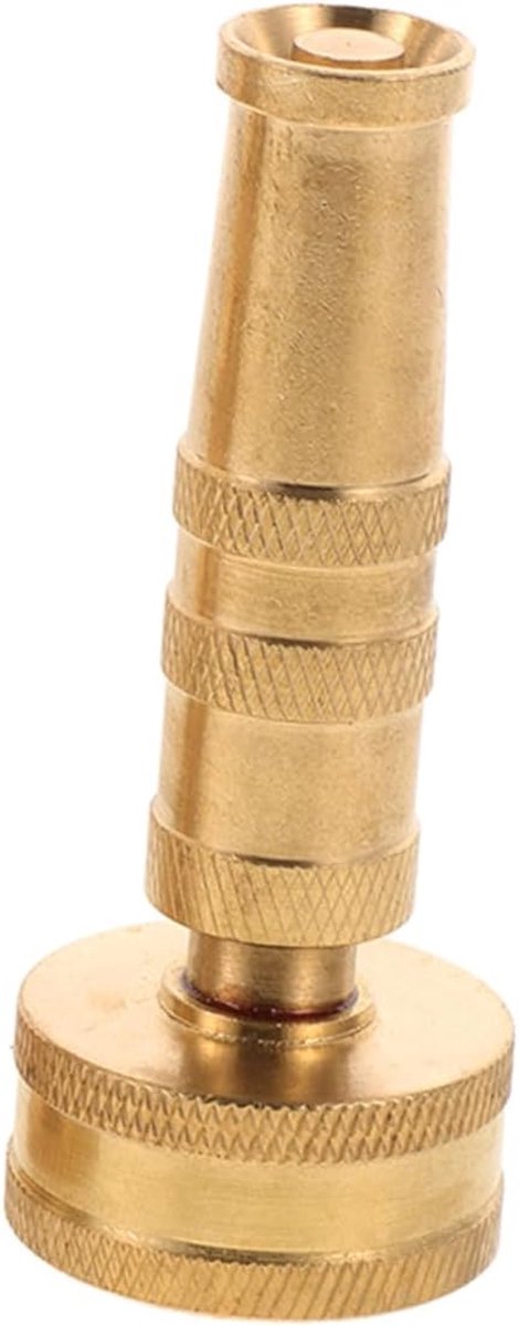 Tuinslang Spuitmond - Waterstaf Hogedruk - Tuin Besproeien - Verstelbare Patronen - 3/4 Inch - Messing