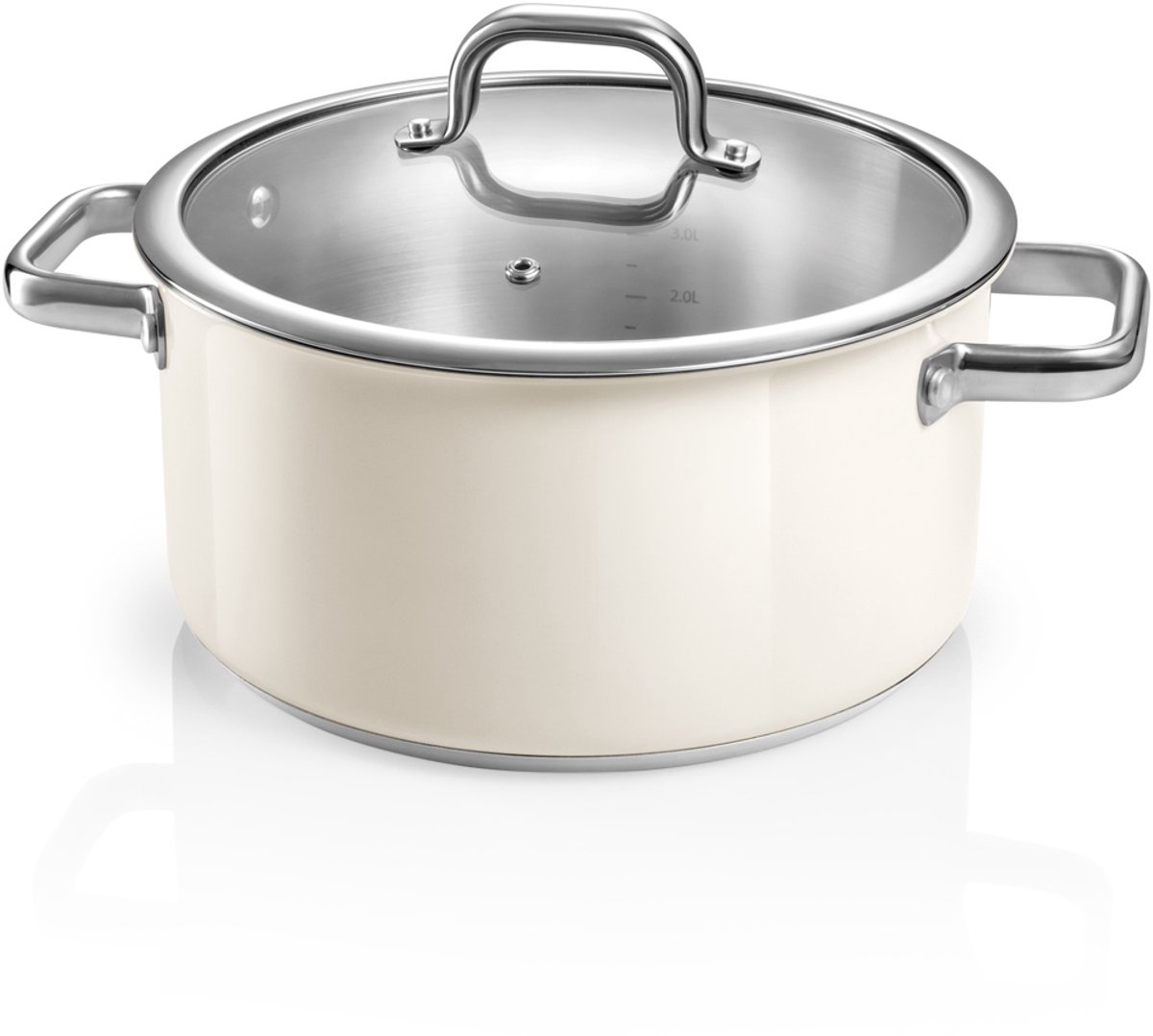 Tescoma Delight Pan met Deksel 24cm 5L Roestvrij Staal