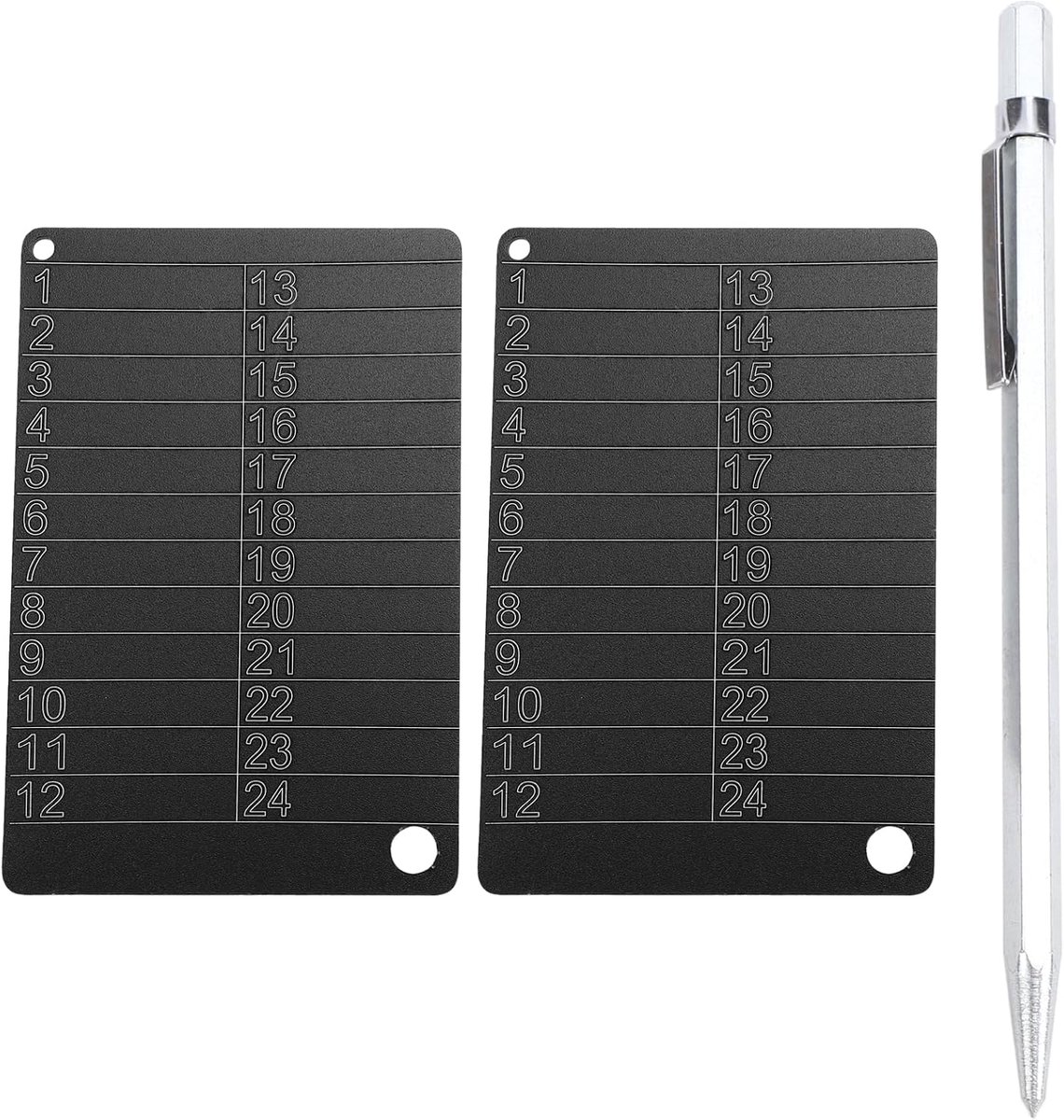 Crypto Seed Phrase Backing Plates, Duurzame Aluminiumlegering Set voor Bitcoin Mnemonic Storage voor Crypto-fans en Beginners