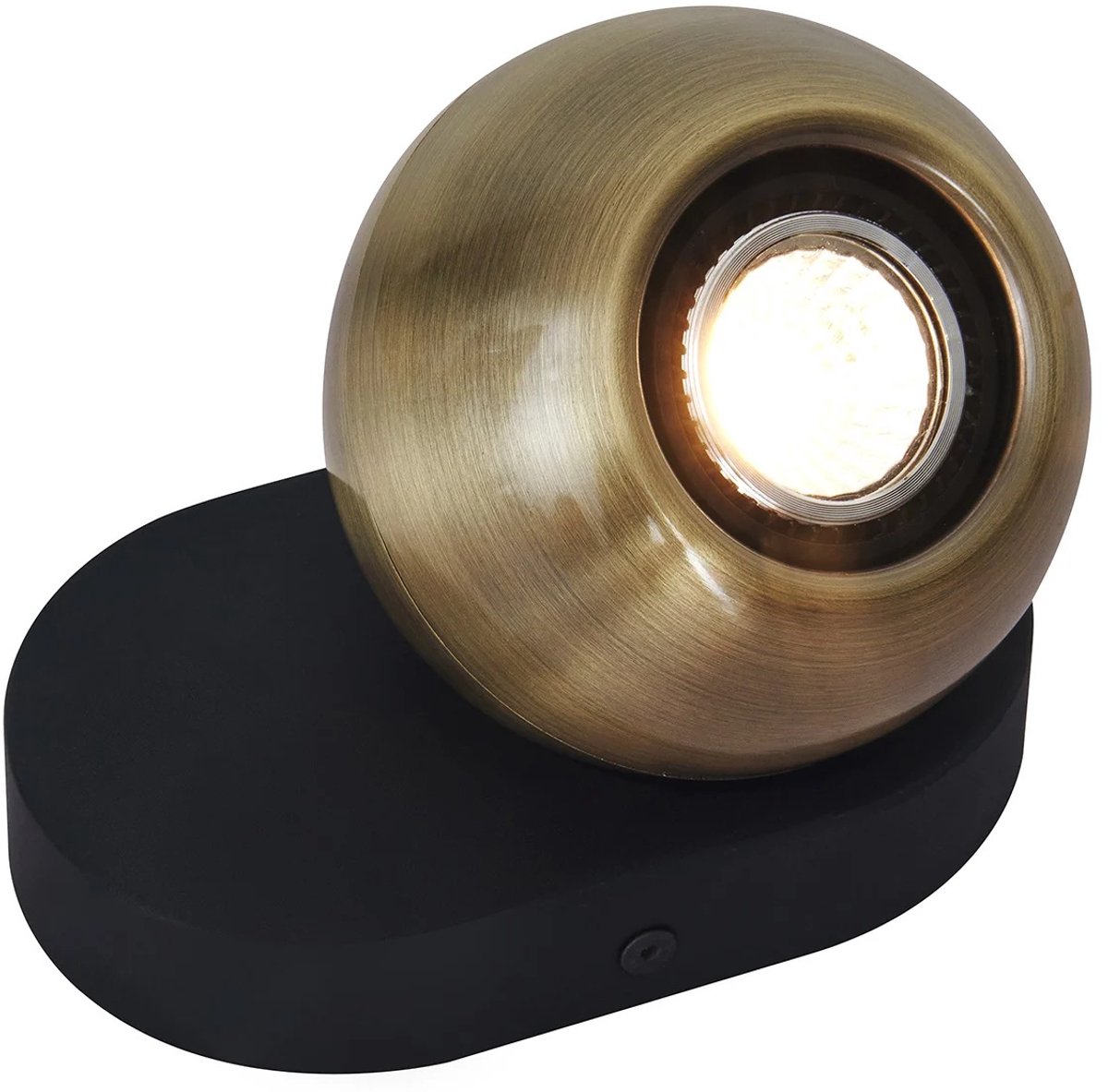 TRITON 1L GU10 (excl) zwart / brons