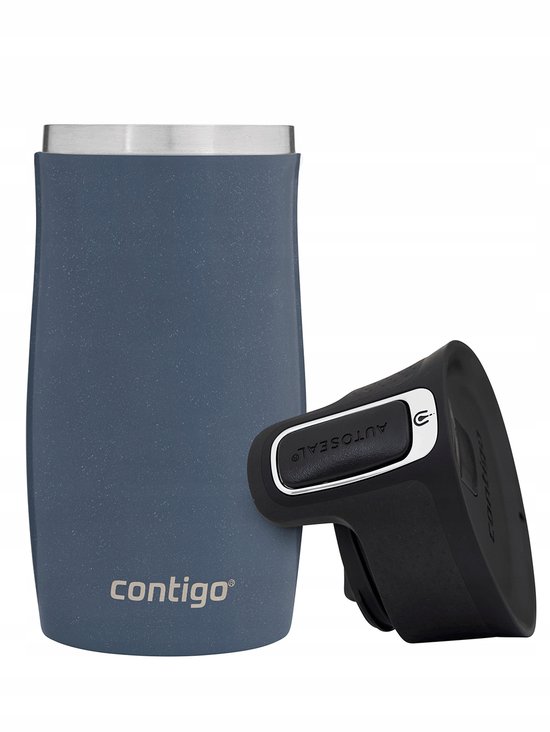 Contigo West Loop Mini Thermosbeker - 300ml - Blauw Metallic — afbeelding 3