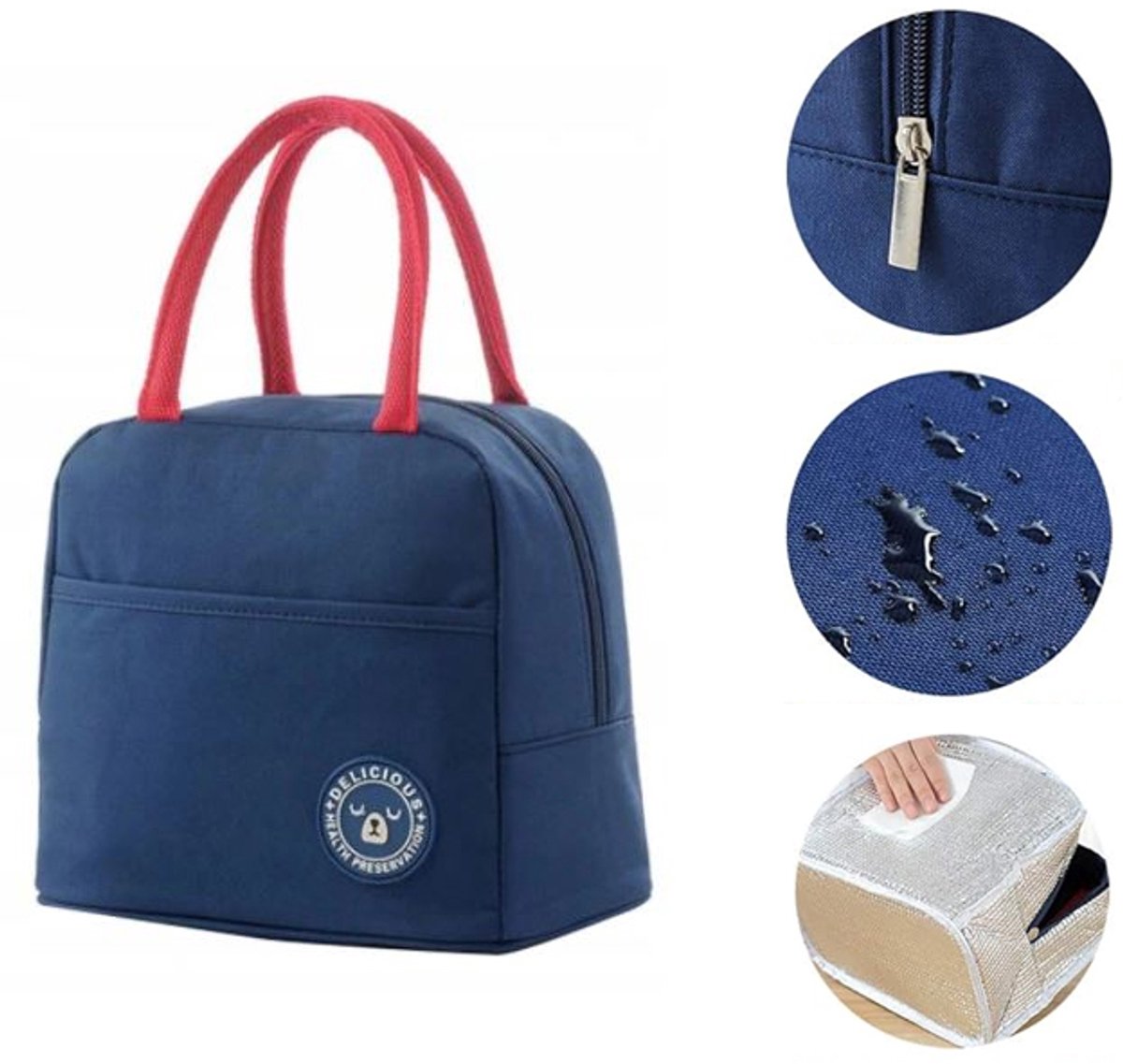 Isolerende Lunchtas / Koeltas - Ideaal voor Werk & Picknick