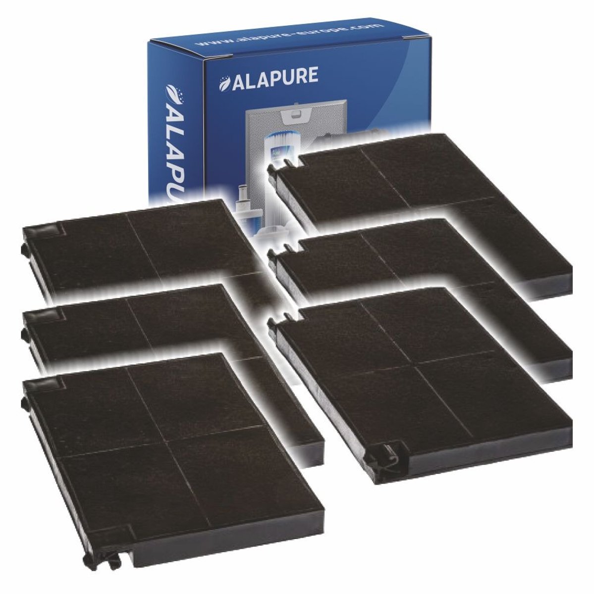 3x Koolstoffilter voor Alno MCFE16 / 9029800621
