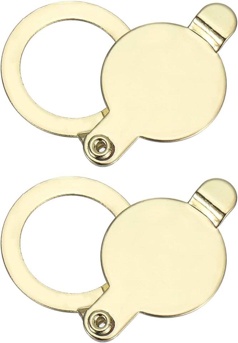 5/8 inch kijkgaatje Cover, deur kijkgaatje Protector Privacy Deur Viewer Cover voor Home Security Appartement Hotel, Imitatie Goud 2 stks