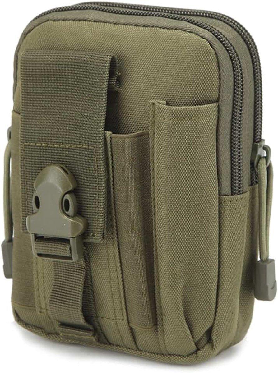 Tactische sigaret zak Molle kleine militaire tas batterij sigaret etui EDC Utility kaarthouder aansteker sleuf Mini sigaar Waist Pack