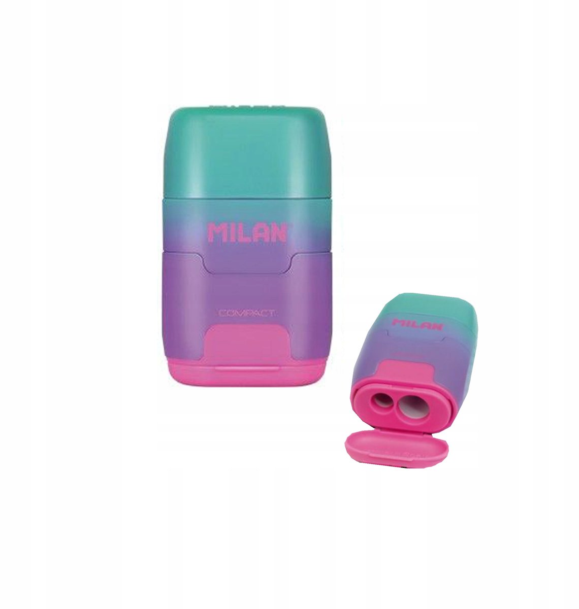 Milan Temper-gum Compact Sunset - 2-in-1 voor school