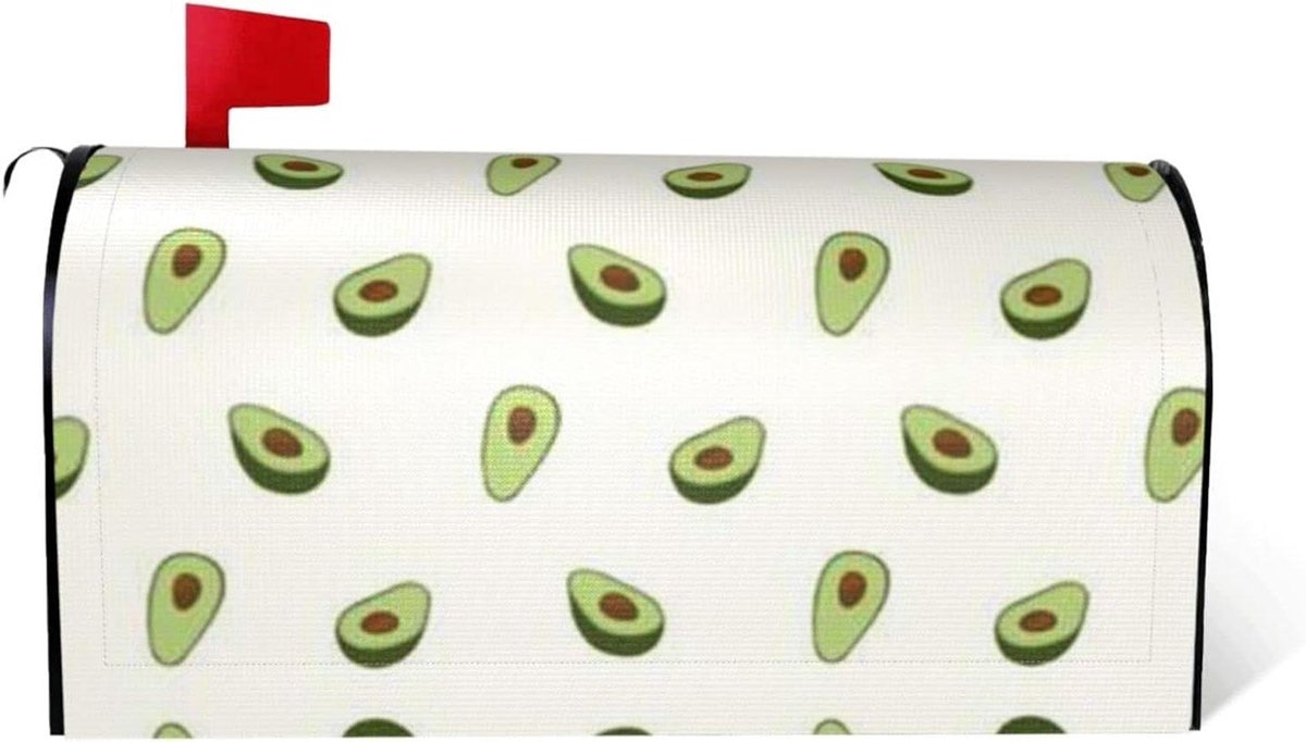 Brievenbus Cover - Brievenbushoes - Tuin Decoratie - Magnetische Bevestiging - 45 x 53 cm - Zwart