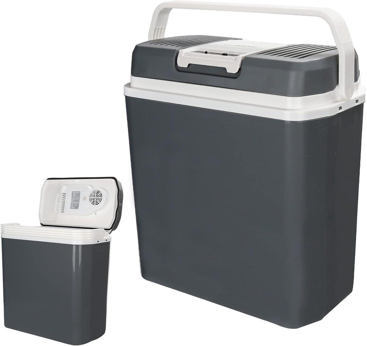 Thermo-elektrische koelbox - Mini koelkast - Dranken bewaren - Verwarmt en koelt - 24 liter - Zwart