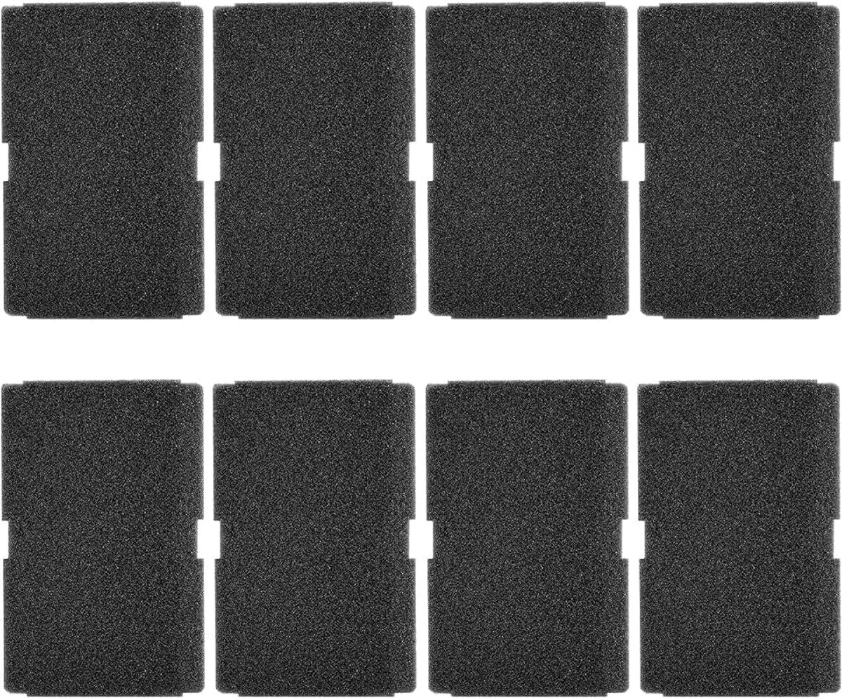 8 stuks voor Beko droger 240 × 155 × 10 mm drogerfilter 2964840100 reserveonderdeel voor wasdroger (Grundig, Blomberg, Elektra-Bregenz), filter voor Beko condensatiedroger en warmtepomp droger