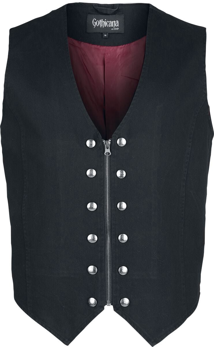 Gothicana Bodywarmer - Heren - M