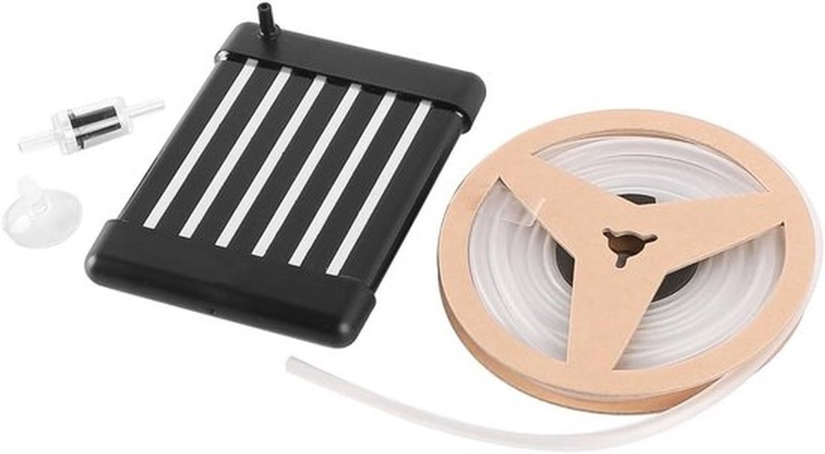 - Aquarium zuurstof diffuser - Bubbelsteen - Ultra-stil - Geschikt voor luchtpomp - Hydroponische zuurstof beluchting - Wit - Nano formaat