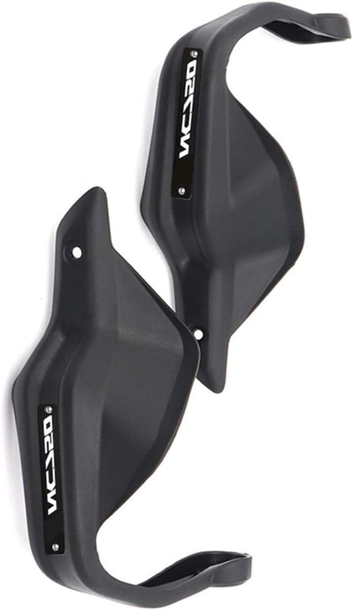 Motorfiets Handkappen - Stuurkappen Handbeschermers - Veilig Rijden - Winddicht Zanddicht - 1 Set - Zwart