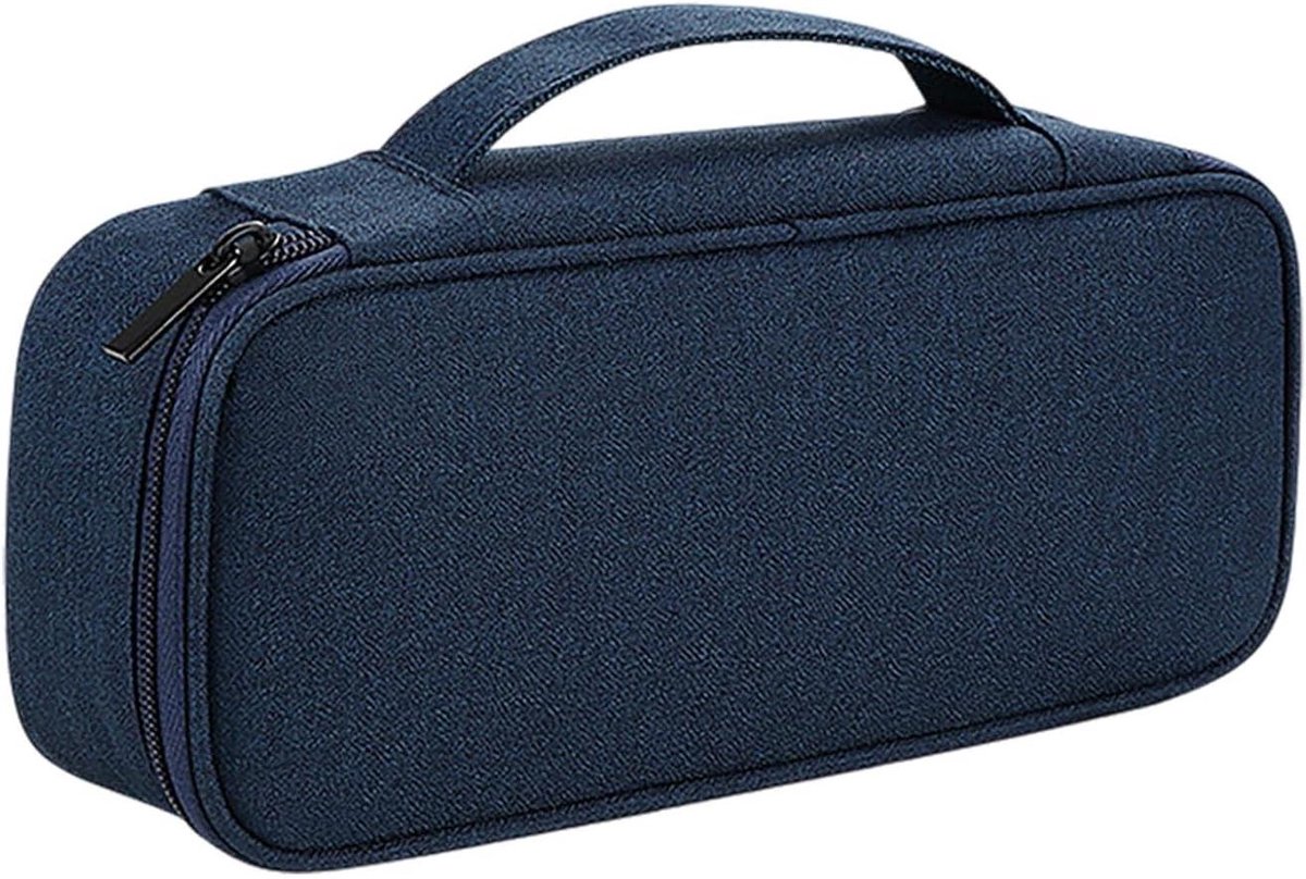 Elektronica tas - Reis organizer - Digitale spullen - Water- en schokbestendig - 25 x 12 x 6.5 cm - Zwart