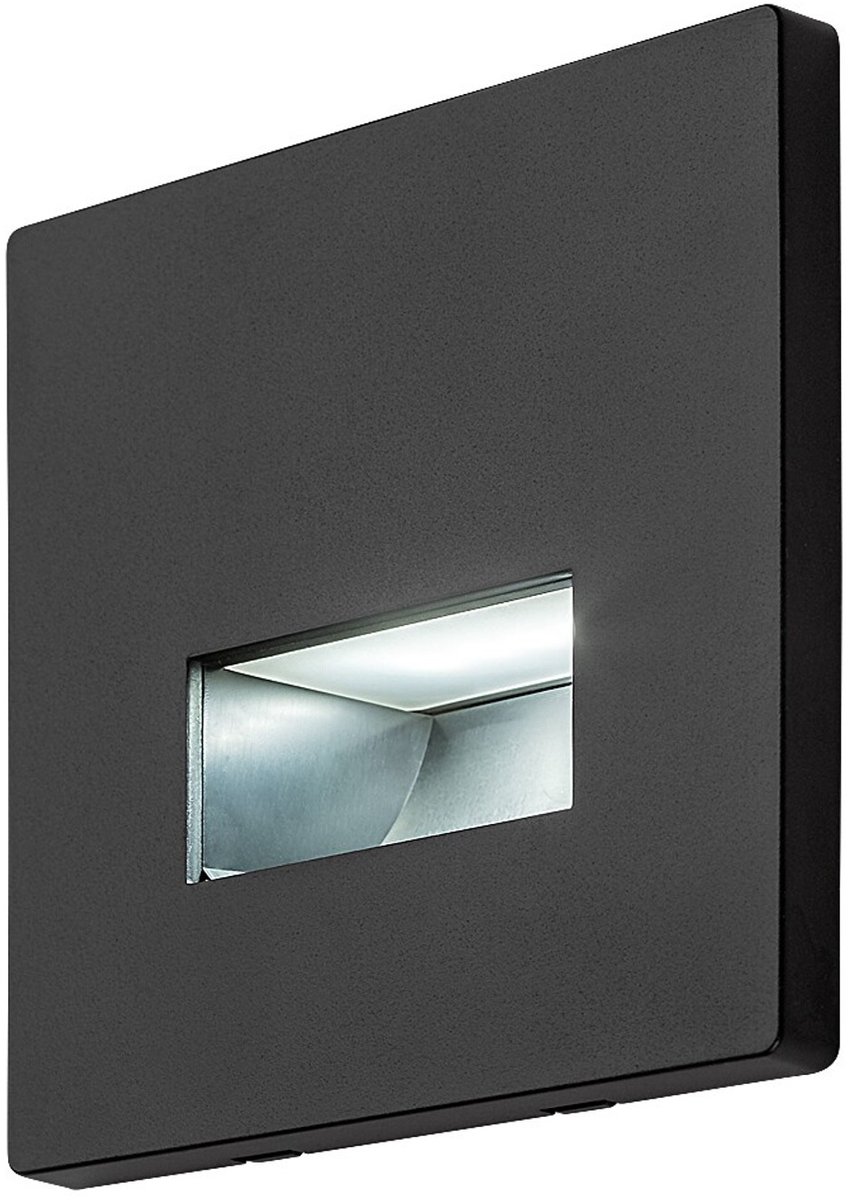 Rabalux Lunca - LED- trapverlichting - 1 W, IP20, zwart, instelbare lichtkleur 3000, 4500, 6500 K, 77195