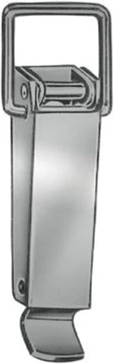 Kistsluitingen - Kratsluiting - Kisten Sluiten - Met Plombeermogelijkheid - 53x22 mm - Blauw