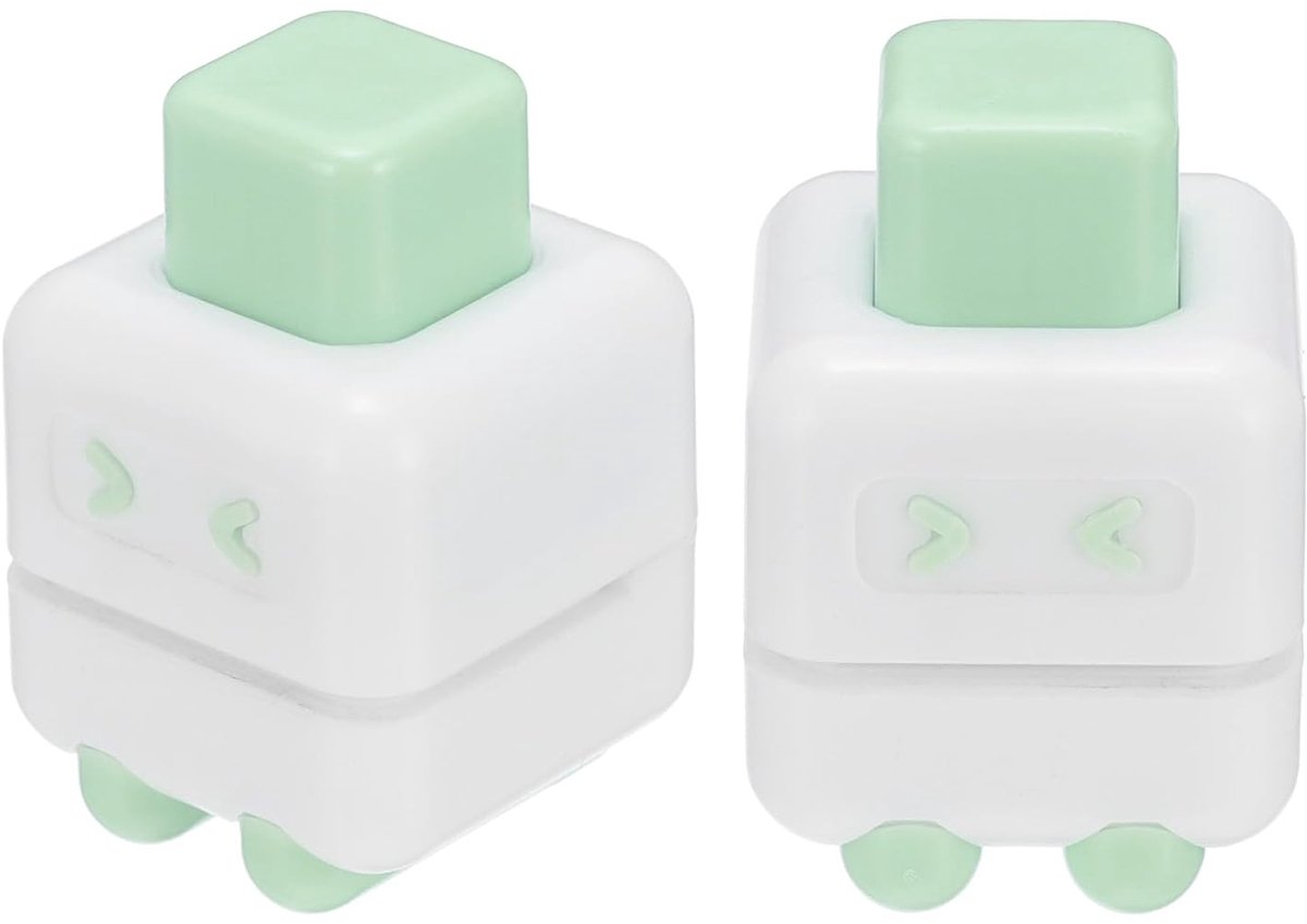1/5 inch eengats pons, 2 stuks mini draagbare kleine perforator, 4 vellen gatcapaciteit, metaal, papierstans voor dag, knutselen, scrapbook, ticket, groen