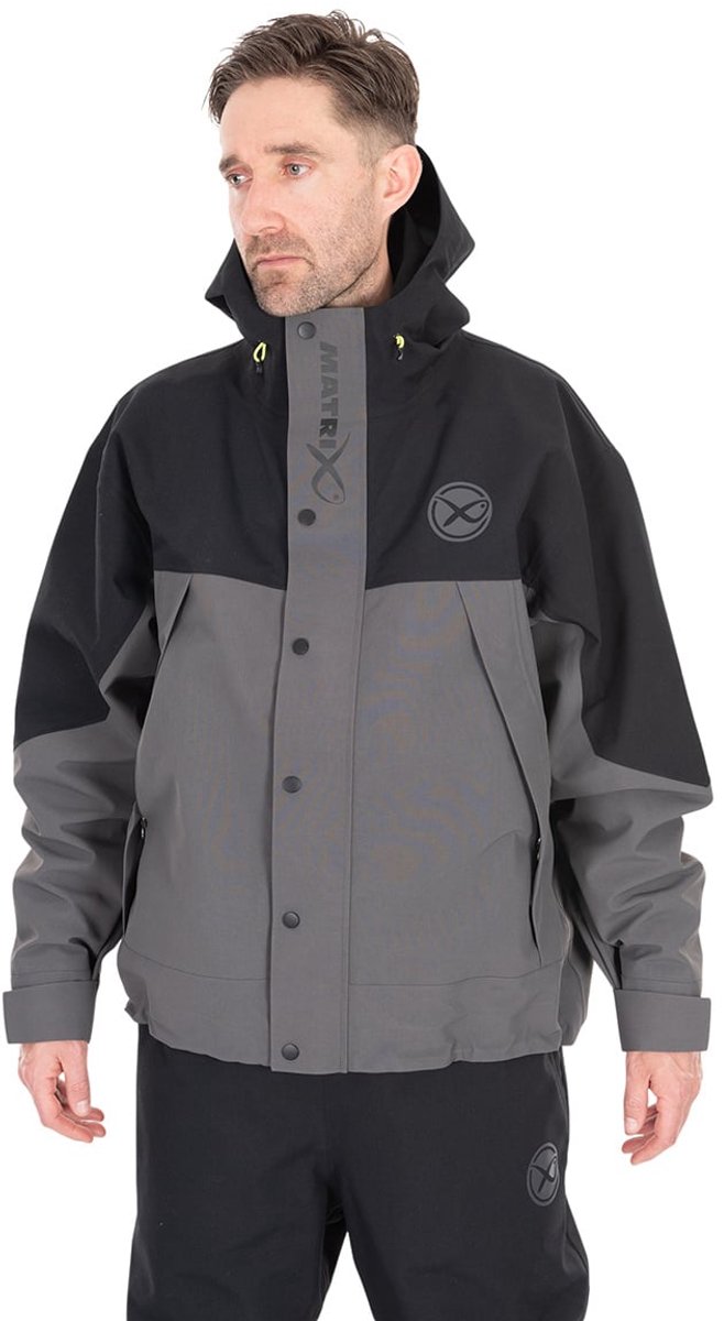 Matrix Pro-X Outer Shell Jacket – Waterdichte Wedstrijdjas - Maat : Medium