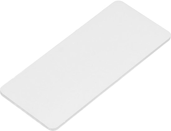 Gestanste Machine Snijpads - Snijplaten Stansmachine - Handwerk Maken - Polycarbonaat Kunststof - 150 x 65 mm - Transparant — afbeelding 3