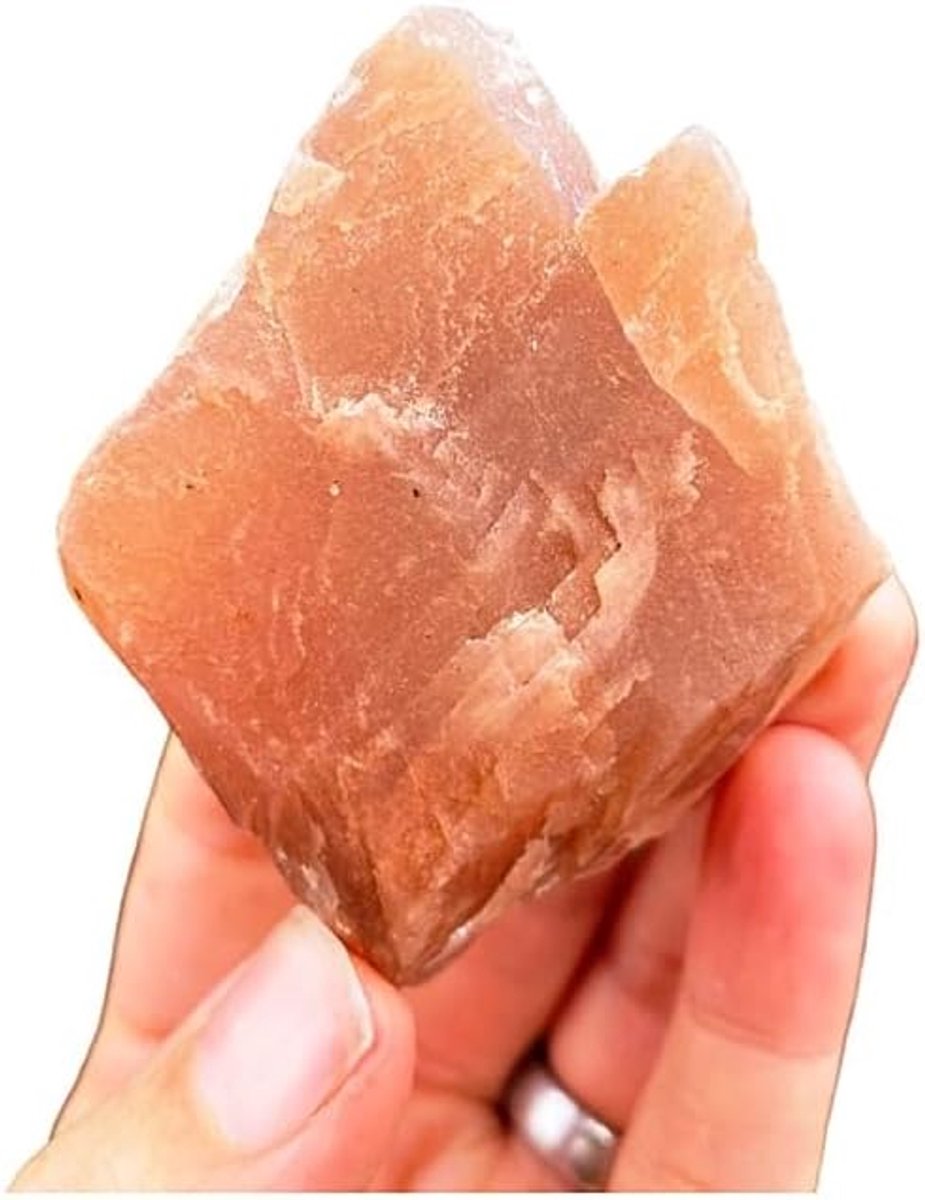 natuursteen ruwe steen helende steen meditatie Reiki (maansteen ruwe vis 3-4 cm)