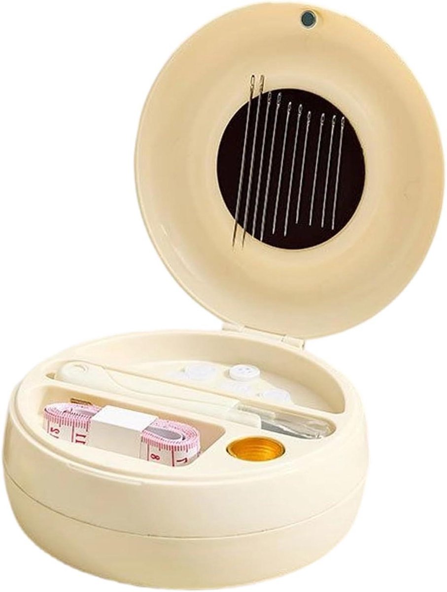 Naaiset - Naaikit Reis - Kleding Repareren - Magnetische Naaldhouder - 15 x 15 x 6 cm - Niet gespecificeerd