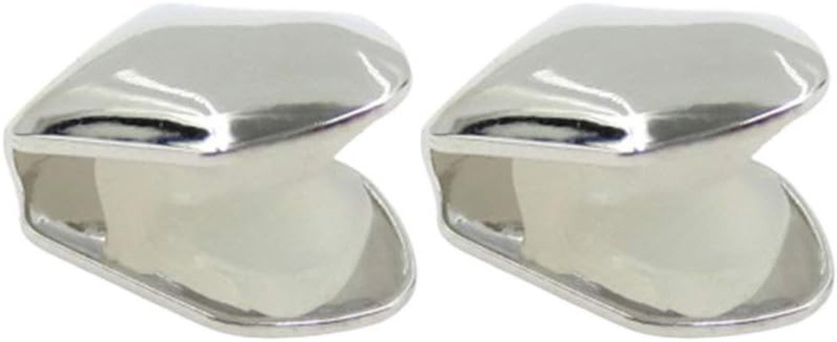 Hip Hop Bling Valse Tanden voor Halloween en Cosplay - 2 Stuks Grappige Accessoires voor Kostuumfeesten en Carnaval