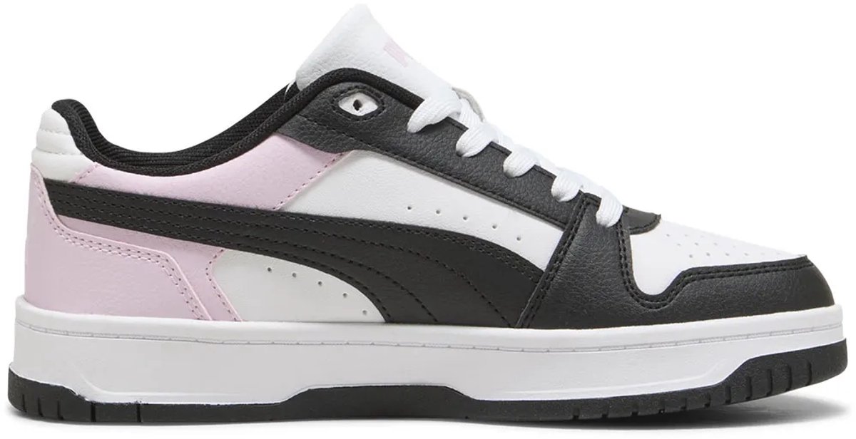 Puma Rebound Slam Low Schoenen 1/2 Kinderen Zwart
