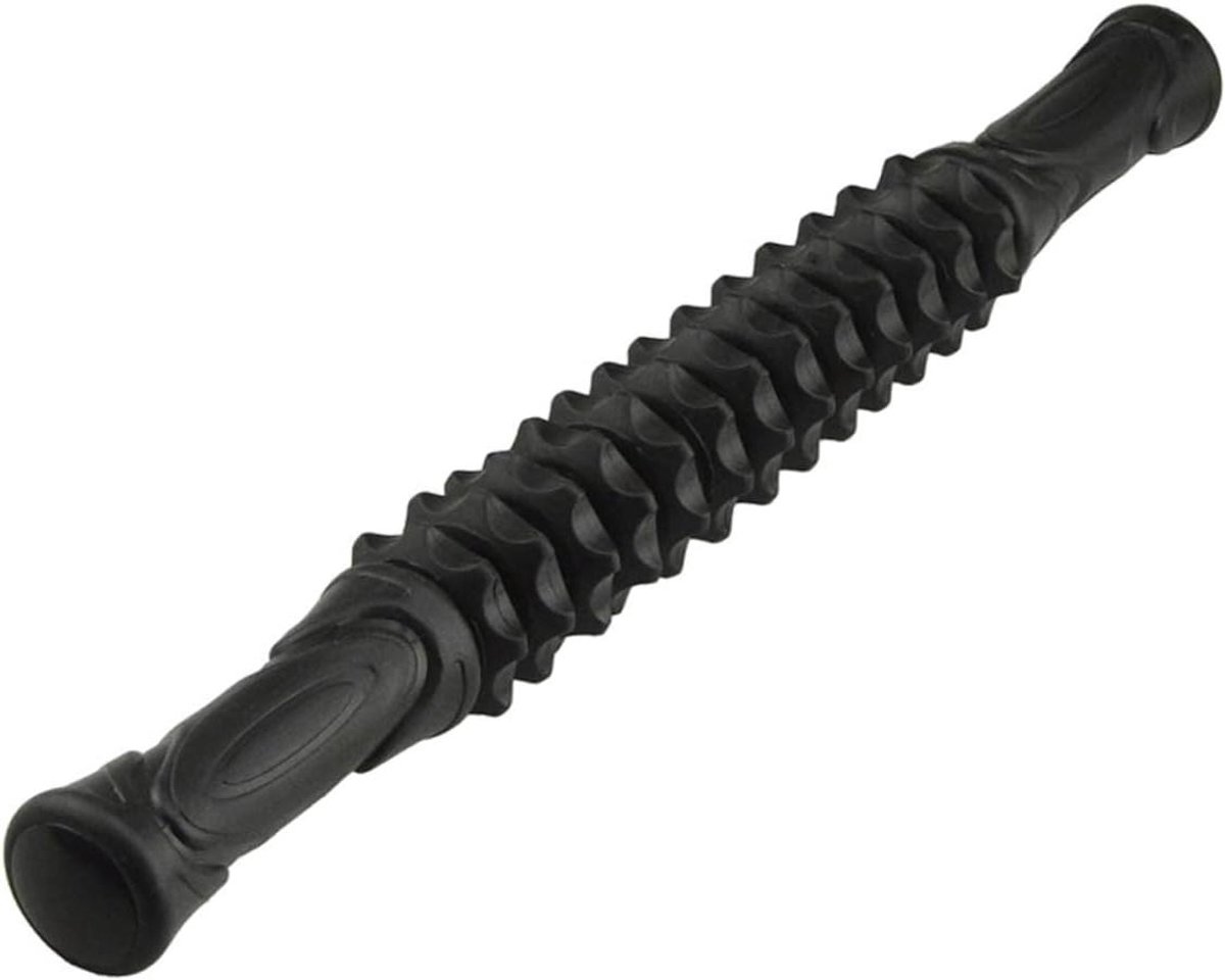 Massage Roller Stick - Spierroller Massager - Spierontspanning - Ergonomisch Ontwerp - 45.5 cm - Zwart