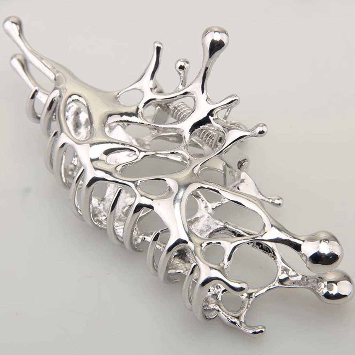 haarclip, grote haaraccessoires voor vrouwen, meisjes, dames, metalen klauwclips voor dik haar, sprankelende haarstylingtools voor feest, bruiloft, dagelijks werk, vloeistoffen