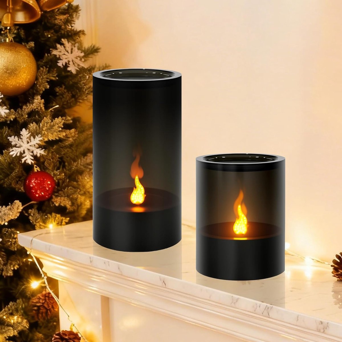 vlamloze kaars, timerfunctie, decoratieve kaarsen voor bruiloften, feesten, verjaardagen, festivals en kerstdecoratie