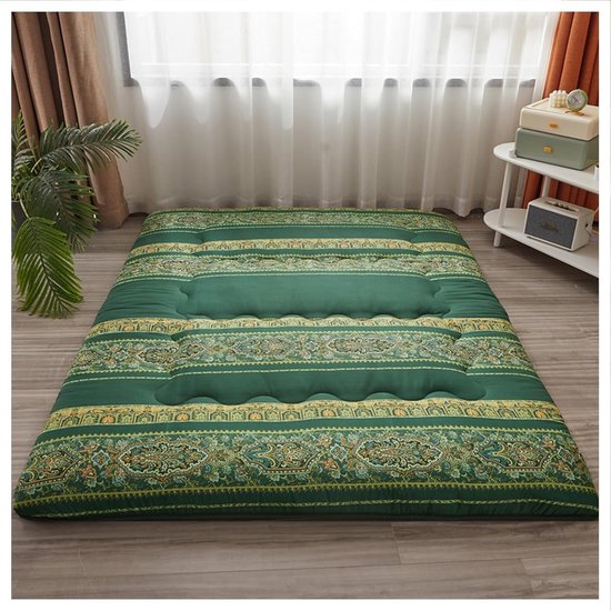 Futon Matras - Tatami Mat Vloermatras - Comfortabel Slapen - Opvouwbaar Ontwerp - 90x200cm - I — afbeelding 5