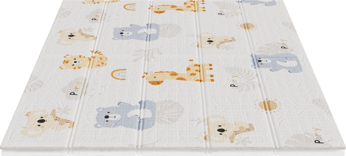 Liefjes & Co Speelmat Baby - Speelkleed Baby 180x200x1,5 cm – XPE Foam Speelkleed – Dubbelzijdige Opvouwbare Kruipmat – foto 7