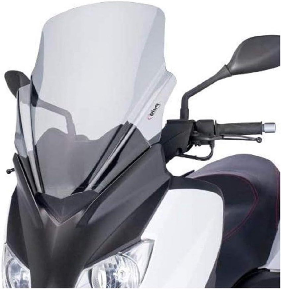 Voorruit V-Tech Line Touring - Windscherm Motor - Motor Bescherming - Aerodynamische Efficiëntie - 4 mm Dikte - Gerookt