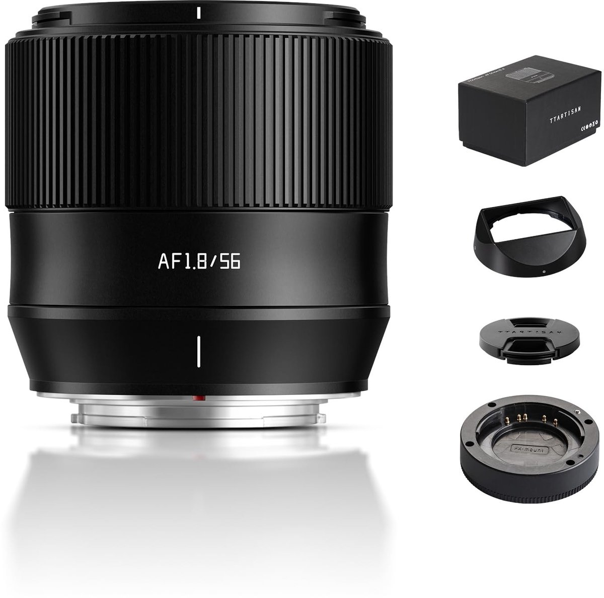 Dailygoods- Objectief 56 mm f/1.8 - Autofocus - Prime Lens - APS-C 84 mm - Stille STM-motor - Perfect voor portretfotografie