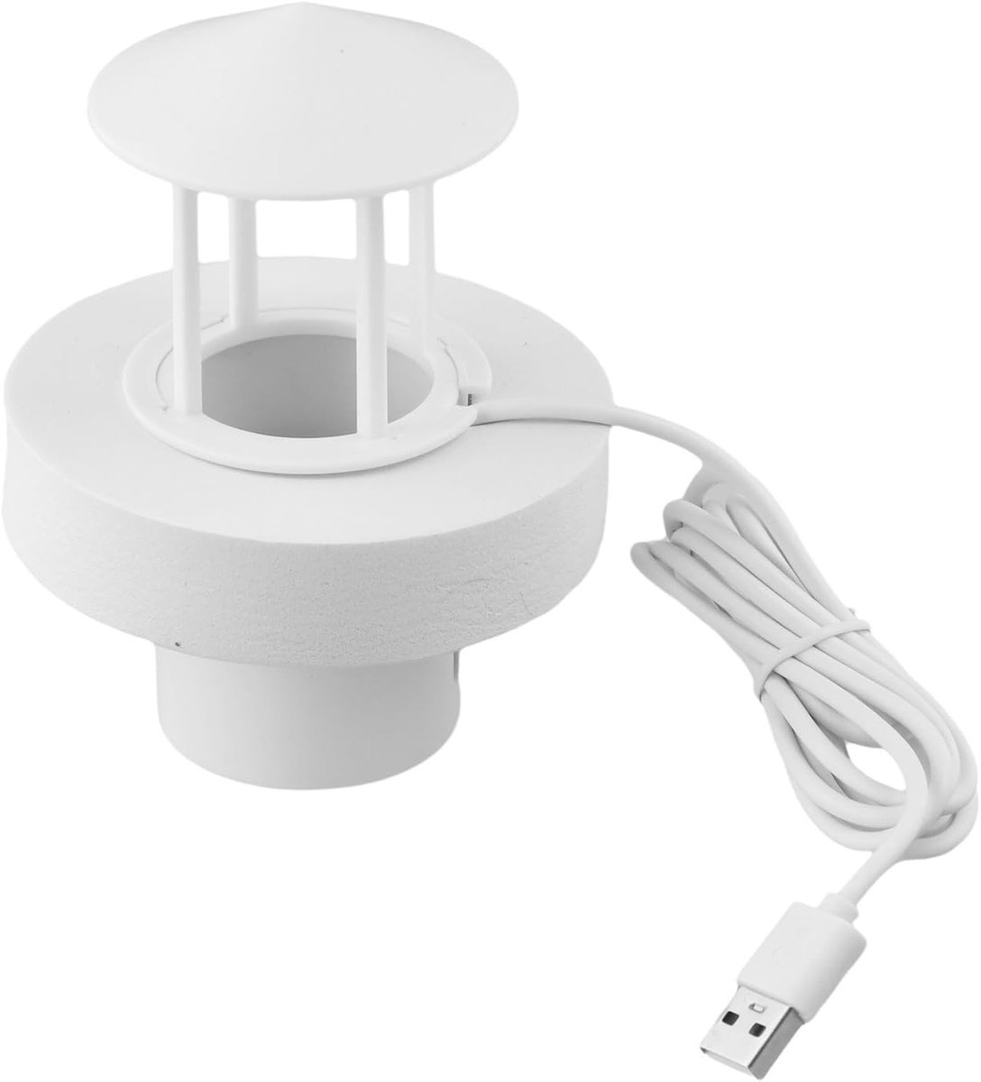 Mistmaker Mistgenerator - Water Vernevelaar - Decoratieve Sfeer - Met 4 LED's - 300 ml/uur - Wit