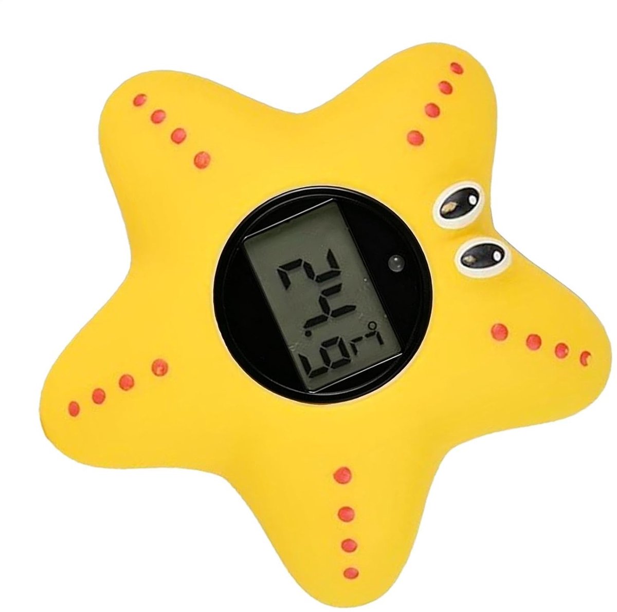 Badthermometer Kinderen - Watertemperatuurmeter Baby - Veilig Baden - Drijvend LCD Display - 6x6x5 cm - Meerkleurig