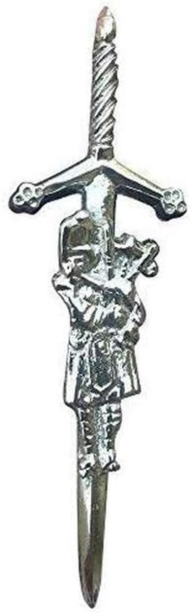 Kilt Pin - Sporran Accessoire - Traditionele Kleding - Hoog Chrome Afwerking - Niet Gespecificeerd - Zilverkleurig