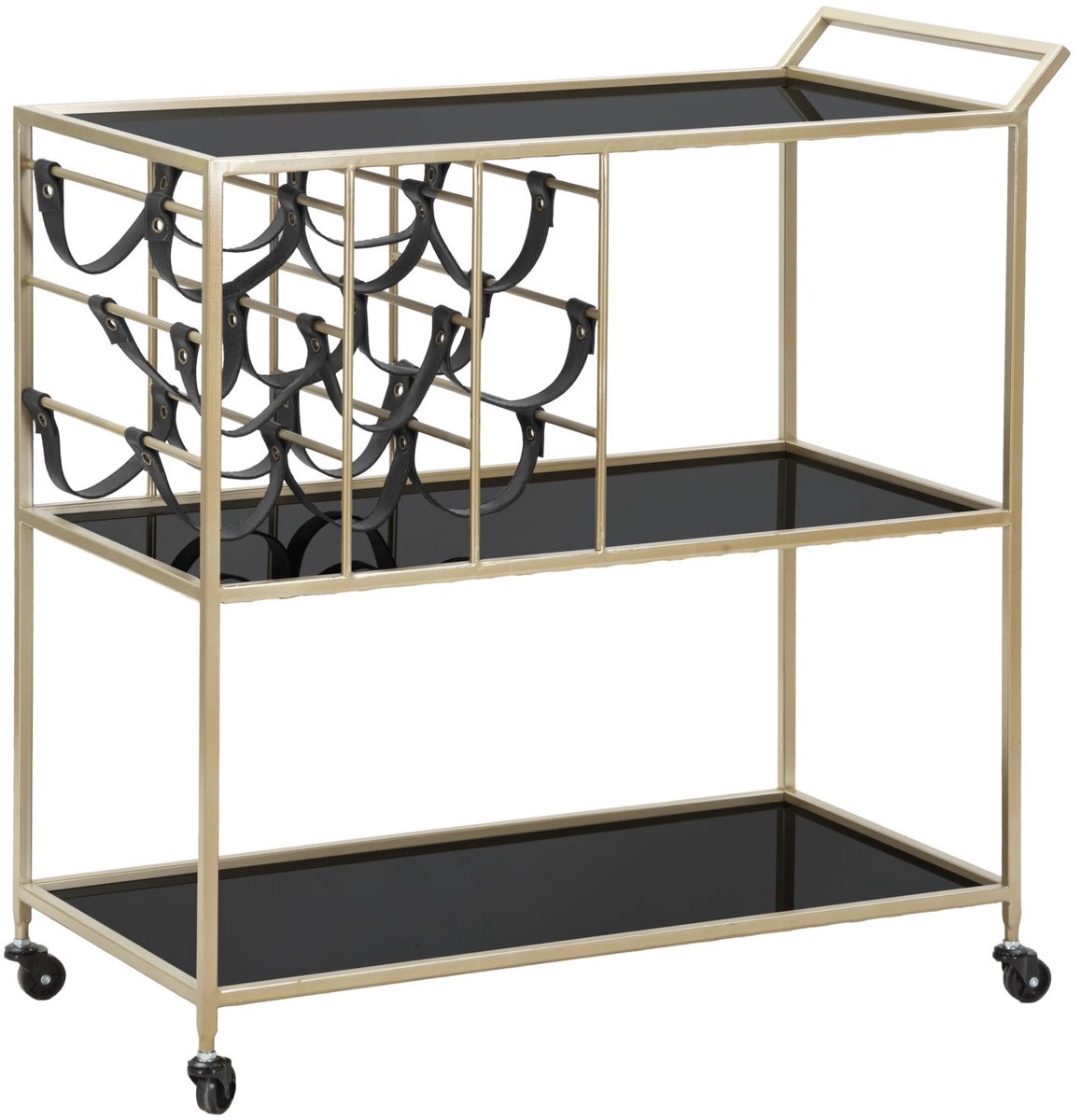 Trolley Black String 79×39,5×82 cm