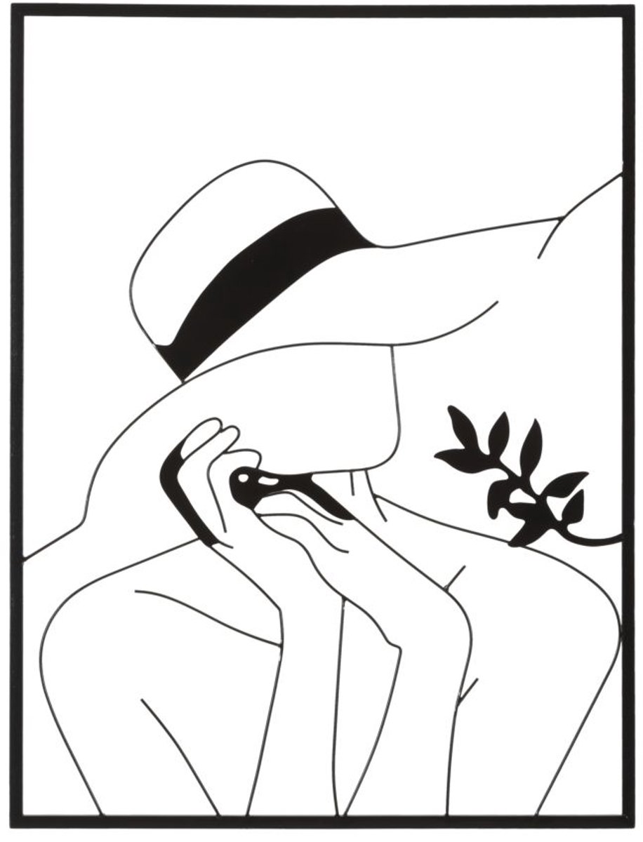 Wanddecoratie Elegant -b 60×1×80 cm