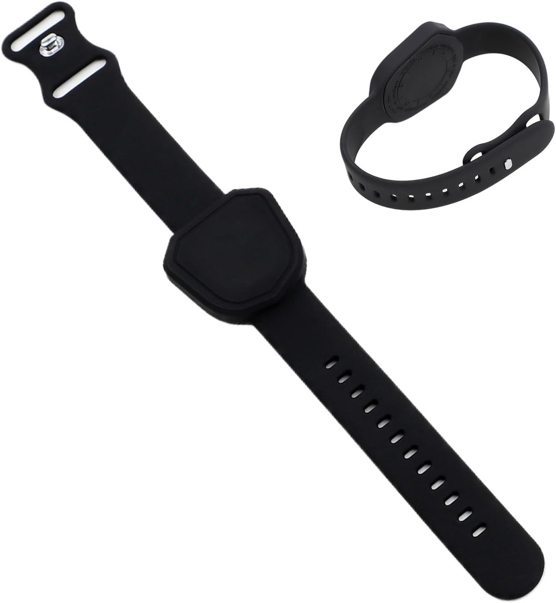 Afstandsmeter houder - Golf montageband - Golfbaan gebruik - Krachtige magneet - 17 x 10 x 6 cm - Zwart