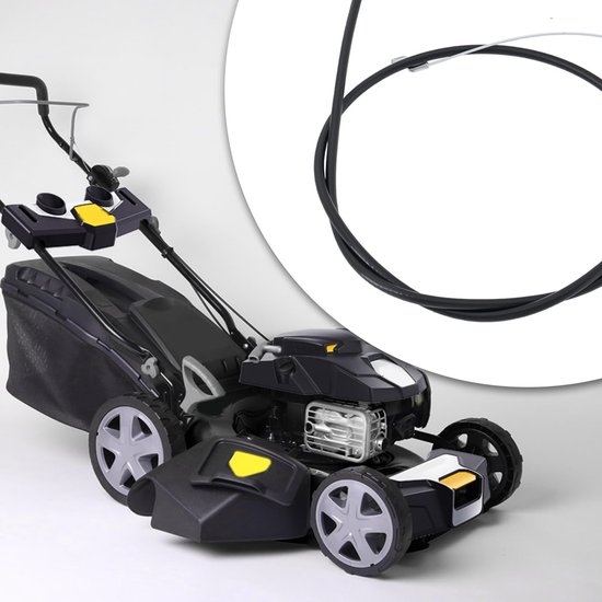 Dailygoods- Bedieningskabel 128 cm - Compatibel met Toro 20339/20377/20378 - Slijtvast - Eenvoudig te installeren - Hoge temperatuur weerbestendig - Metaaldraad en plastic omhulsel - Remkabel — afbeelding 5