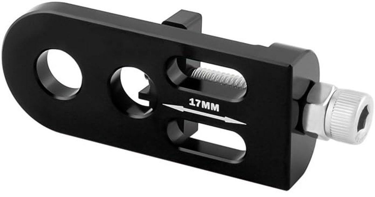 Dailygoods- Kettingspanner Eenvoudige Installatie - Kettingspanner Gazelle - Kettingspanners Fiets - Kettinggeleider - Mountainbike Accessoire - Betrouwbaar Ontwerp - Fietskettinggeleider