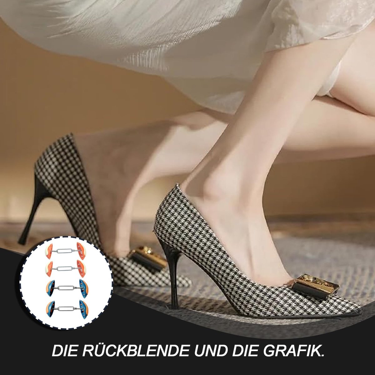Dailygoods- Schoenoprekker - 4 Stuks - Premium Schoenspanner - Voor Heren/Dames - Geschikt voor Lederen Schoenen - Hoogwaardig ABS/TPR Materiaal