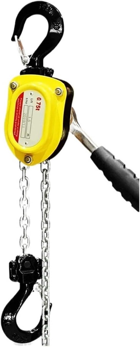 Handmatige Hefboom - Draadspanner - Goederen Tillen - Dubbel Remsysteem - 1.5 Ton Capaciteit - Zilver