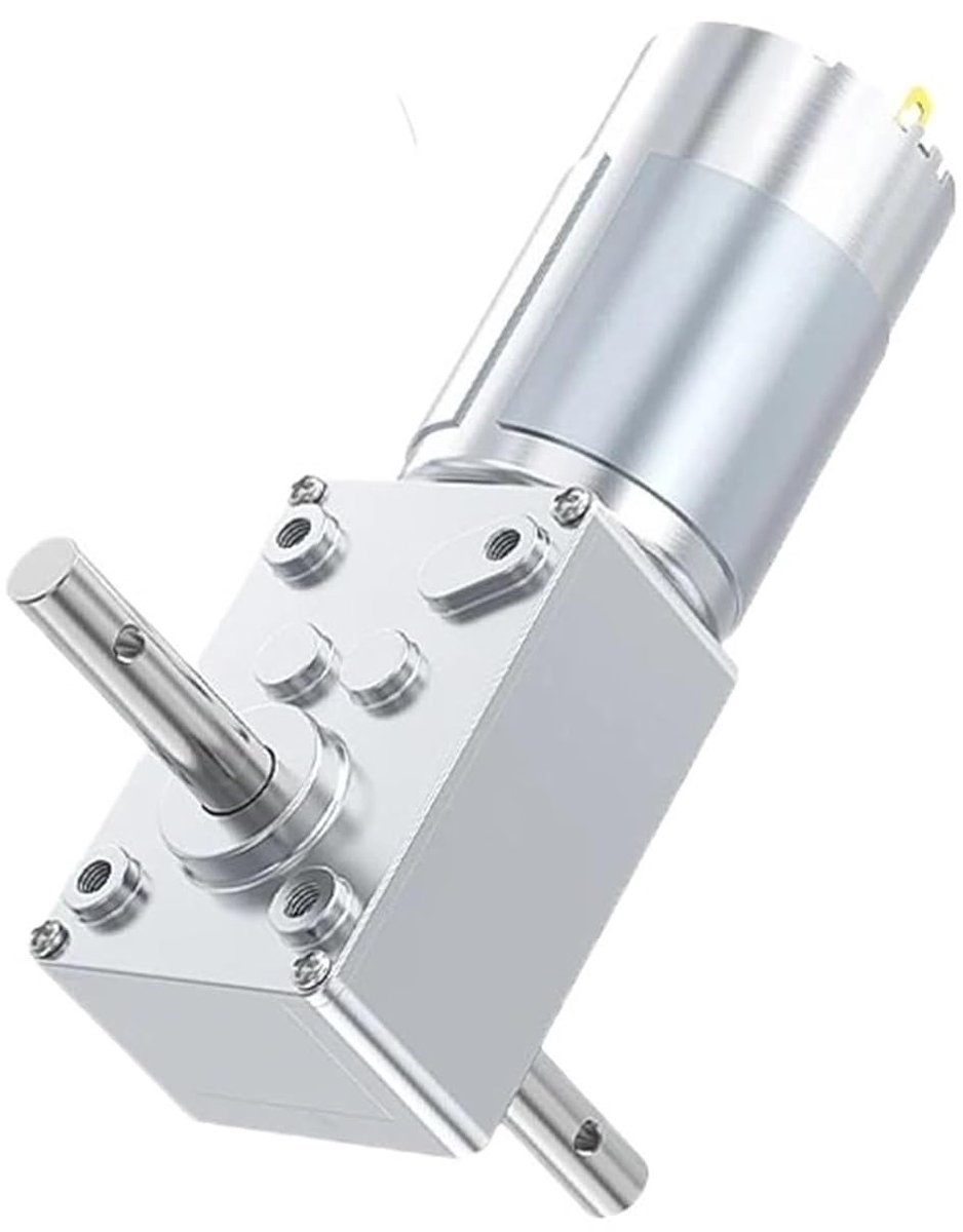 Gelijkstroommotor - Permanente magneet - Apparaten aandrijven - Bidirectionele schakeling - 12 V - Zilver