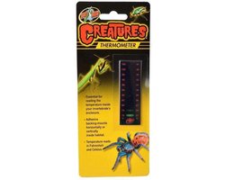 Terrarium Thermometer - Habitat Temperatuurmeter - Omgeving Monitoren - Hoge Nauwkeurigheid - Analoog Display - Zwart