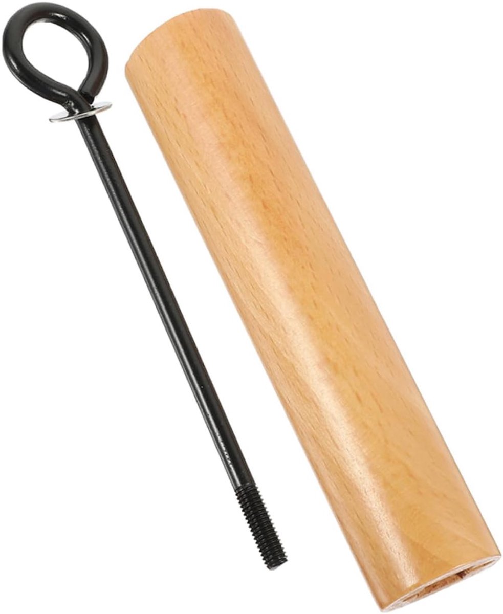Houten Pan Handvat - Vervangende Greep - Kookgerei Reparatie - Ergonomisch Ontwerp - 175 c