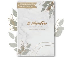 Dailygoods - BIROYAL Mindfulnessdagboek voor volwassenen - 5 + 5 minuten dagboek: 's ochtends & 's avonds - 12 weken dankbaarheidsdagboek volwassenen voor zelfliefde & motivatie - 10 minuten dagboek A5