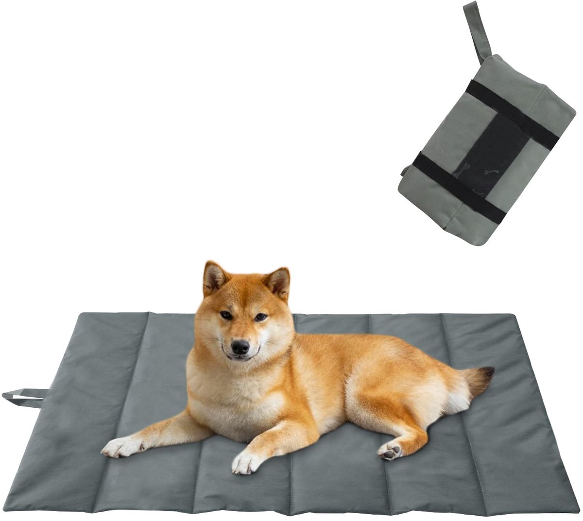 Dailygoods - hondendeken voor onderweg: waterdichte hondenmat voor outdoor, opvouwbare reisdeken voor honden voor camping onderweg, grote reisdeken voor huisdieren, draagbaar hondenbed, hondenbed