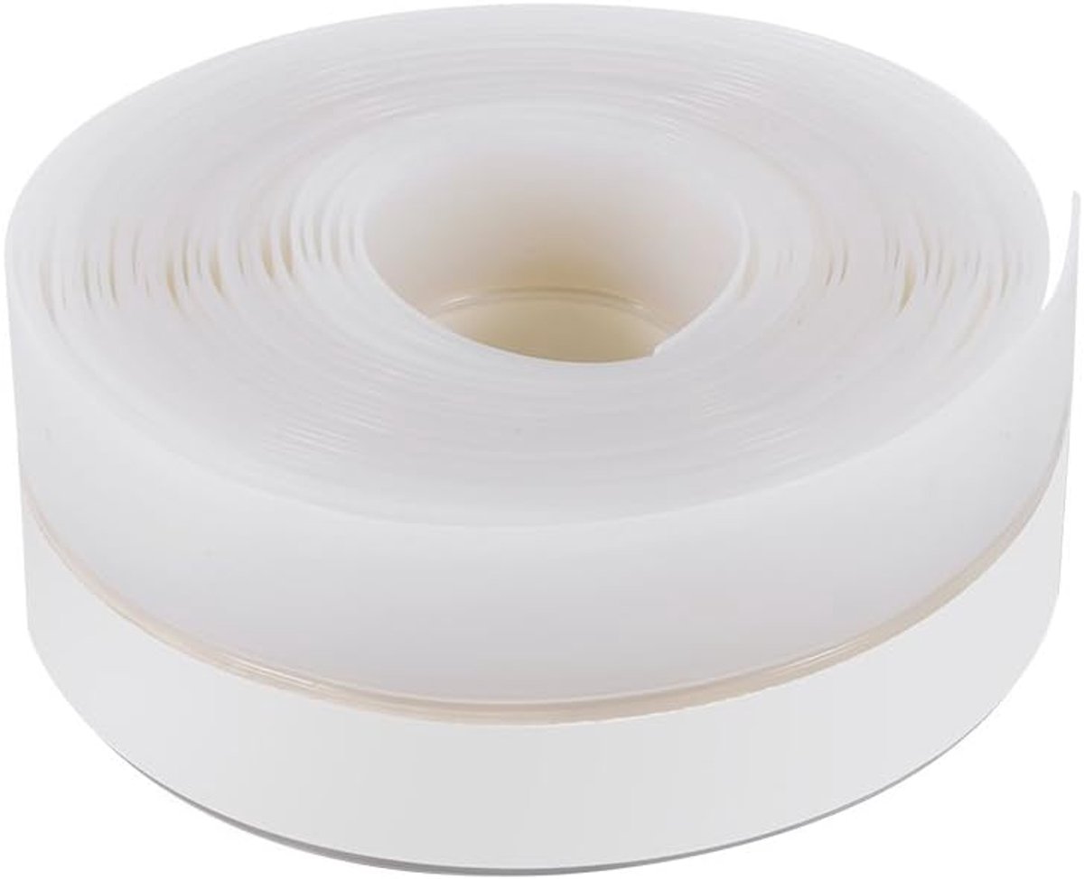 Deurbodemafdichtingsstrip 35 × 500 cm - Siliconen - Weerstrip - Tochtstrip - Raamdeur - Waterdicht - Winddicht - Weerbestendig - Bruin .