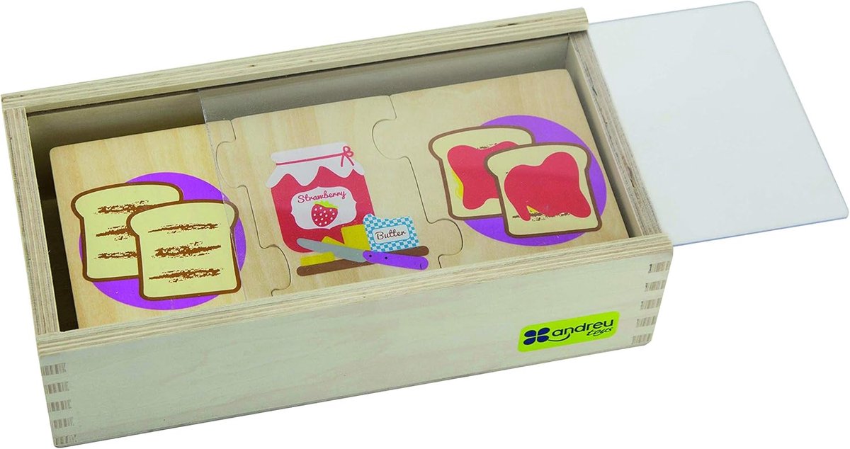 Educatieve Puzzel - Sequentie Puzzel - Leren Ordenen - 10 Puzzels - 24 cm - Multicolor